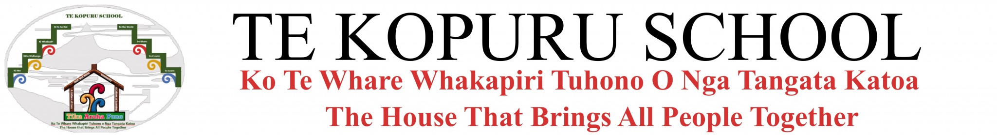 Te Kopuru School logo