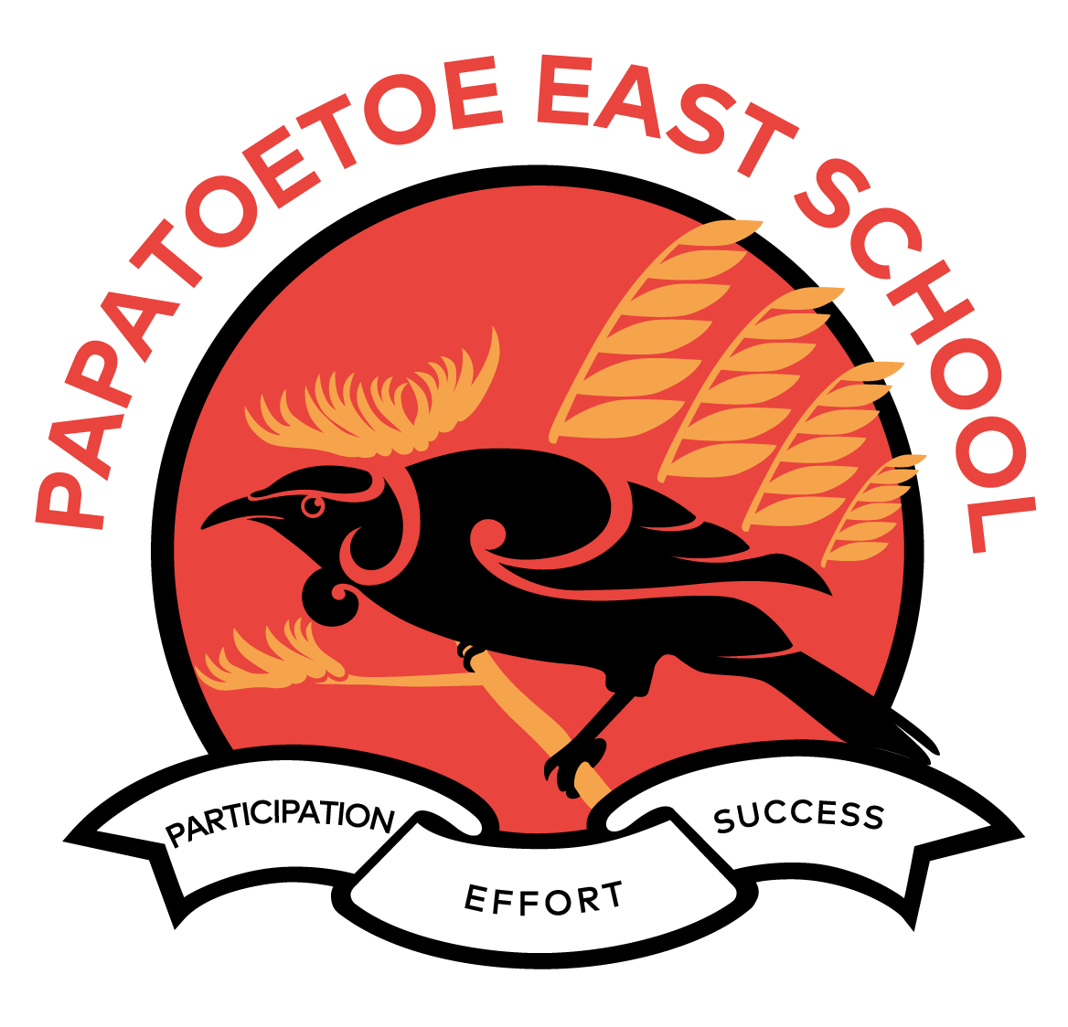 Papatoetoe East School logo