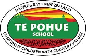 Te Pohue School logo