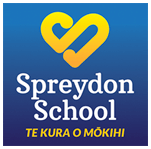Te Kura o Mōkihi Spreydon School logo