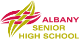 Albany Senior High School logo
